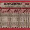 1989 Bowman Houston Astros #325 Larry Andersen