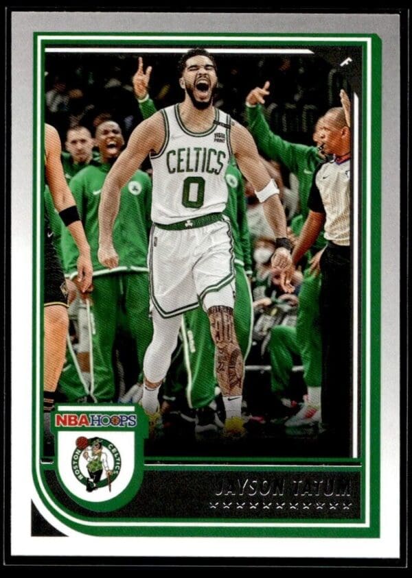 2021 NBA Hoops Boston Celtics #1 Jayson Tatum