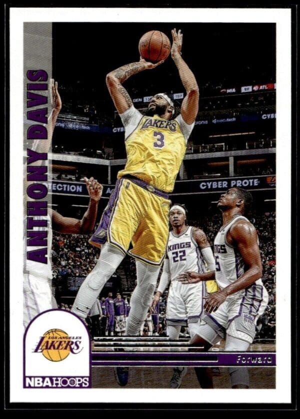 2022 NBA Hoops Los Angeles Lakers #290 Anthony Davis Tribute