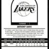 2022 NBA Hoops Los Angeles Lakers #290 Anthony Davis Tribute