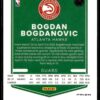 2021 Donruss Optic Atlanta Hawks #32 Bogdan Bogdanovic Holo