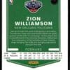 2021 Donruss Optic New Orleans Pelicans #95 Zion Williamson