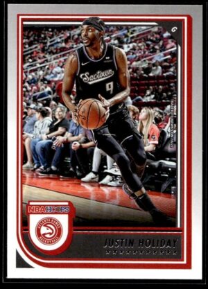 2022 NBA Hoops Atlanta Hawks #161 Justin Holiday