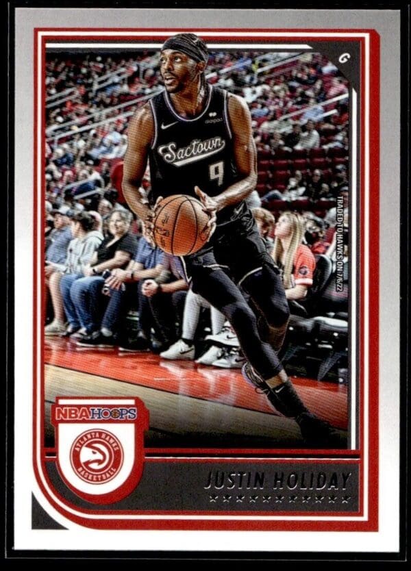 2022 NBA Hoops Atlanta Hawks #161 Justin Holiday