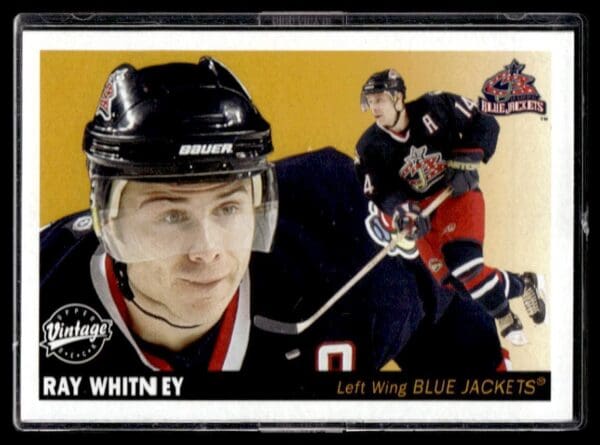 2002 Upper Deck Vintage Columbus Blue Jackets #75 Ray Whitney