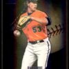 2022 Panini Capstone Baltimore Orioles #6 Mike Baumann RC Rookie Blue Foil