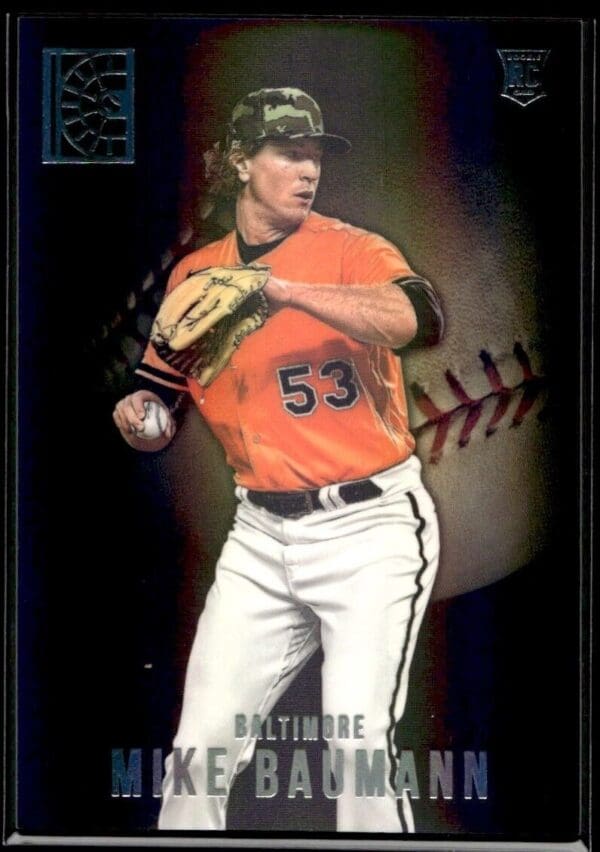 2022 Panini Capstone Baltimore Orioles #6 Mike Baumann RC Rookie