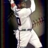 2022 Panini Capstone Atlanta Braves #62 Marcell Ozuna Blue Foil