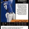 2022 Panini Capstone Toronto Blue Jays #63 Teoscar Hernandez Gold foil