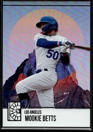 2022 Panini Capstone Los Angeles Dodgers #S-3 Mookie Betts