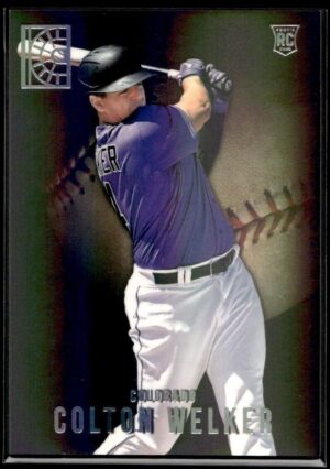 _10 2022 Panini Capstone Colorado Rockies #10 Colton Welker RC Rookie