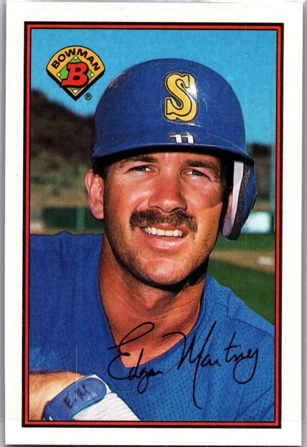 1989 Bowman Seattle Mariners #216 Edgar Martinez