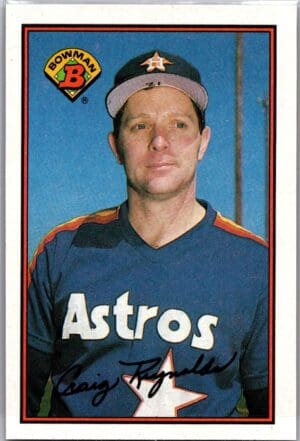 1989 Bowman Houston Astros #328 Craig Reynolds
