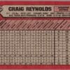 1989 Bowman Houston Astros #328 Craig Reynolds