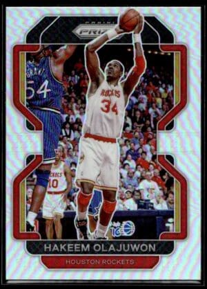 2021-22 Panini Prizm Hakeem Olajuwon Houston Rockets #265