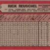 1989 Bowman San Francisco Giants #466 Rick Reuschel