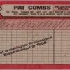 1989 Bowman Philadelphia Phillies #398 Pat Combs RC Rookie