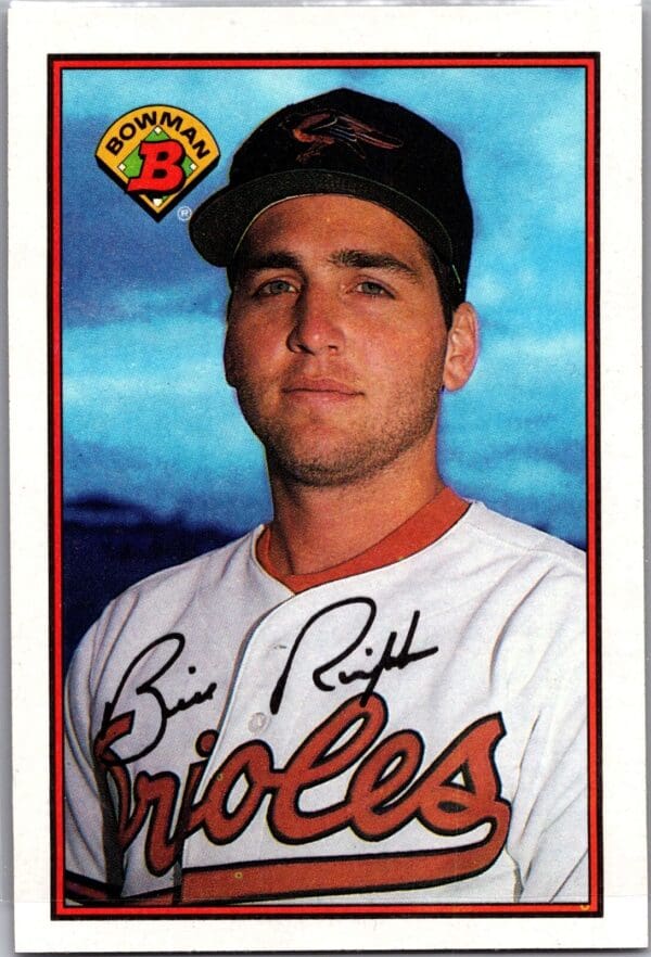 1989 Bowman Baltimore Orioles #8 Bob Melvin