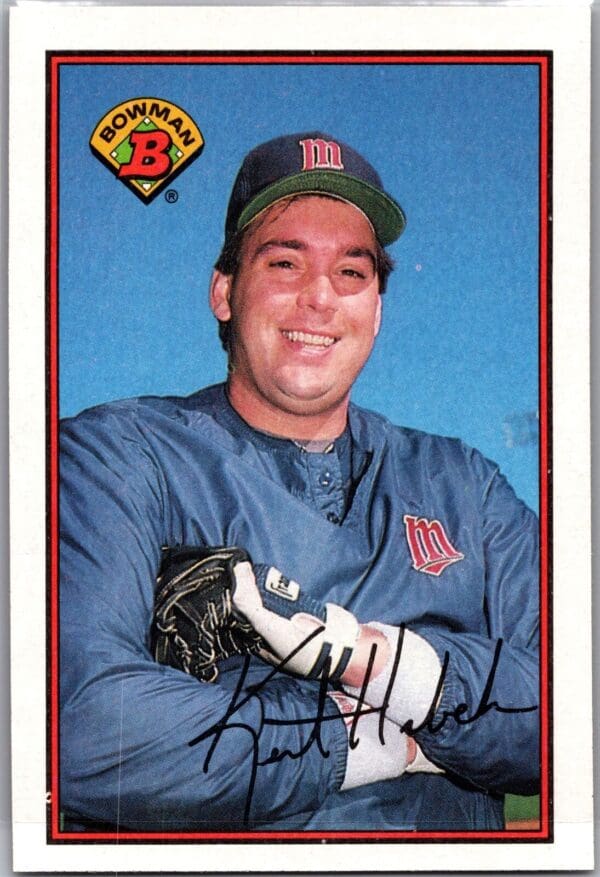 1989 Bowman Minnesota Twins #157 Kent Hrbek