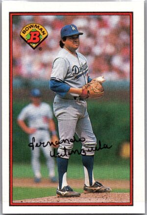 1989 Bowman Los Angeles Dodgers #337 Fernando Valenzuela