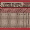 1989 Bowman Los Angeles Dodgers #337 Fernando Valenzuela