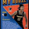 2021 Donruss Optic My House Memphis Grizzlies #12 Ja Morant