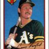 1989 Bowman Oakland Athletics #198 Carney Lansford