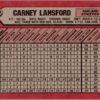 1989 Bowman Oakland Athletics #198 Carney Lansford