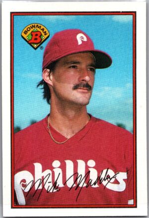 1989 Bowman Philadelphia Phillies #391 Mike Maddux