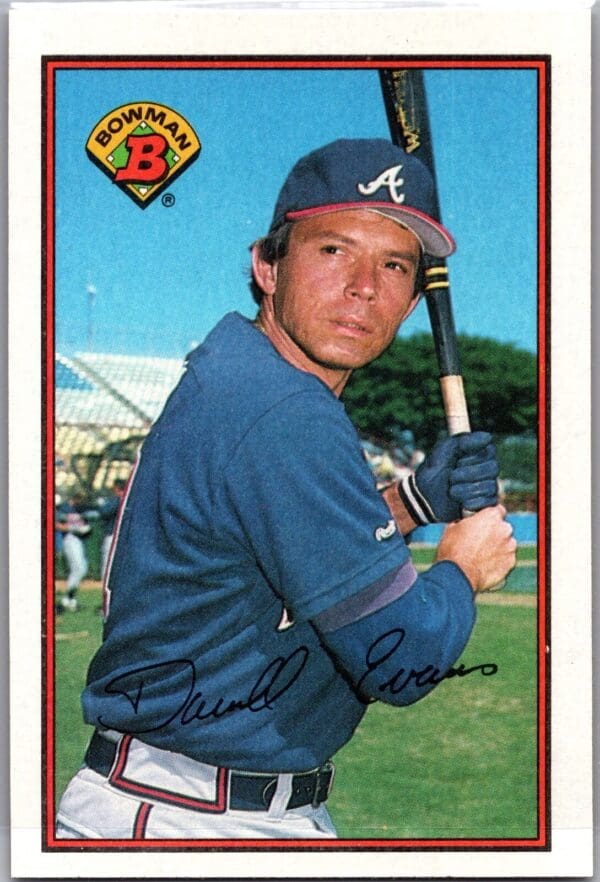 1989 Bowman Atlanta Braves #275 Darrell Evans