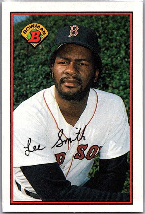 _10 1989 Bowman Boston Red Sox #19 Lee Smith