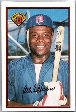 1989 Bowman Minnesota Twins #156 Al Newman