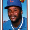 1989 Bowman Chicago Cubs #292 Curt Wilkerson
