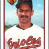 1989 Bowman Baltimore Orioles #17 Phil Bradley