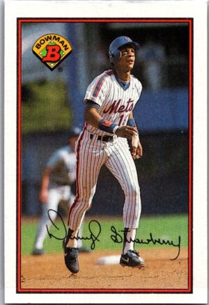 1989 Bowman New York Mets #387 Darryl Strawberry