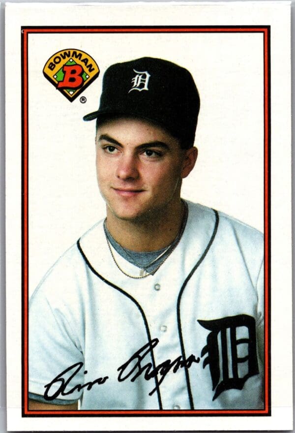 1989 Bowman Detroit Tigers #102 Rico Brogna