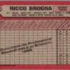 1989 Bowman Detroit Tigers #102 Rico Brogna