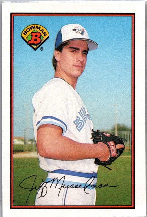 1989 Bowman Toronto Blue Jays #240 Jeff Musselman