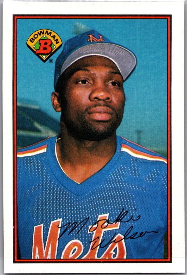 1989 Bowman New York Mets #386 Mookie Wilson