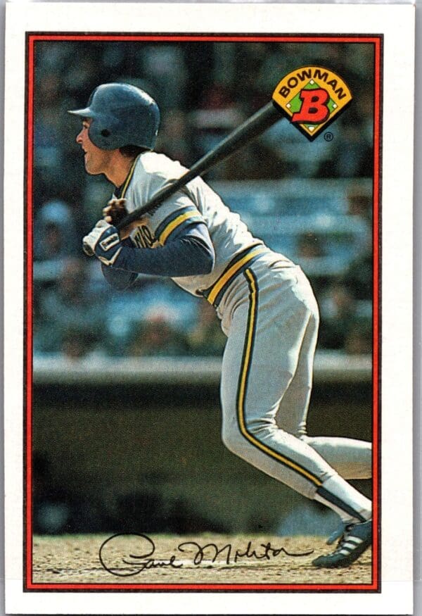 1989 Bowman Milwaukee Brewers #140 Paul Molitor