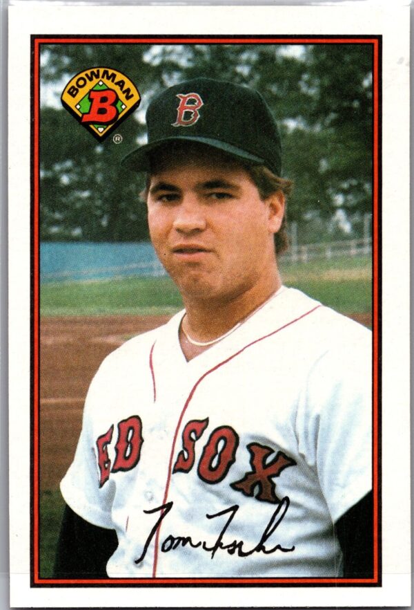1989 Bowman Boston Red Sox #20 Tom Fischer