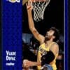 1991 Fleer Los Angeles Lakers #97 Vlade Divac