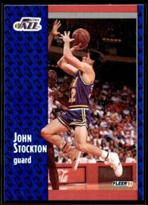 1991 Fleer Utah Jazz #203 John Stockton