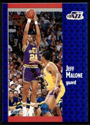1991 Fleer Utah Jazz #200 Jeff Malone