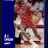 1991 Fleer Washington Bullets #206 A.J. English RC Rookie