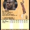 1991 Fleer Washington Bullets #206 A.J. English RC Rookie