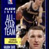 1991 Fleer Golden State Warriors #218 Chris Mullin