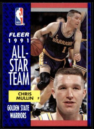 1991 Fleer Golden State Warriors #218 Chris Mullin