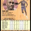 1991 Fleer Phoenix Suns #165 Mark West