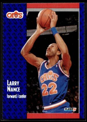 1991 Fleer Cleveland Cavaliers #37 Larry Nance